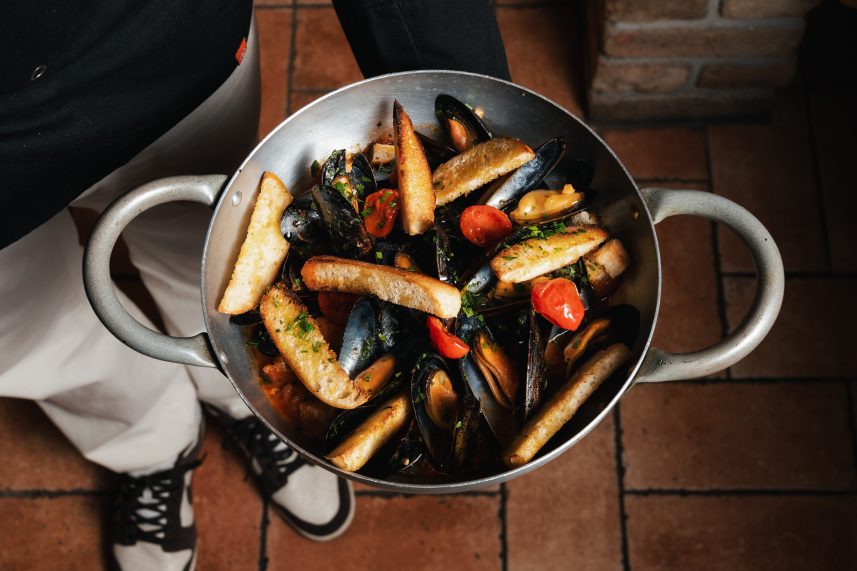 Conchiglie alla busara Trattoria Volare Zagreb