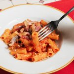 Pasta Amatriciana Trattoria Volare Zagreb