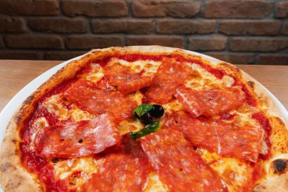 Pizza Calabrese Trattoria Volare Zagreb