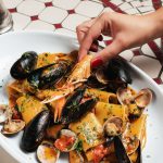 Paccheri frutti di mare Trattoria Volare Zagreb