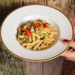 Pasta con gamberetti Trattoria Volare Zagreb