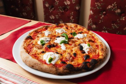 Pizza Salsiccia e nduja Trattoria Volare Zagreb