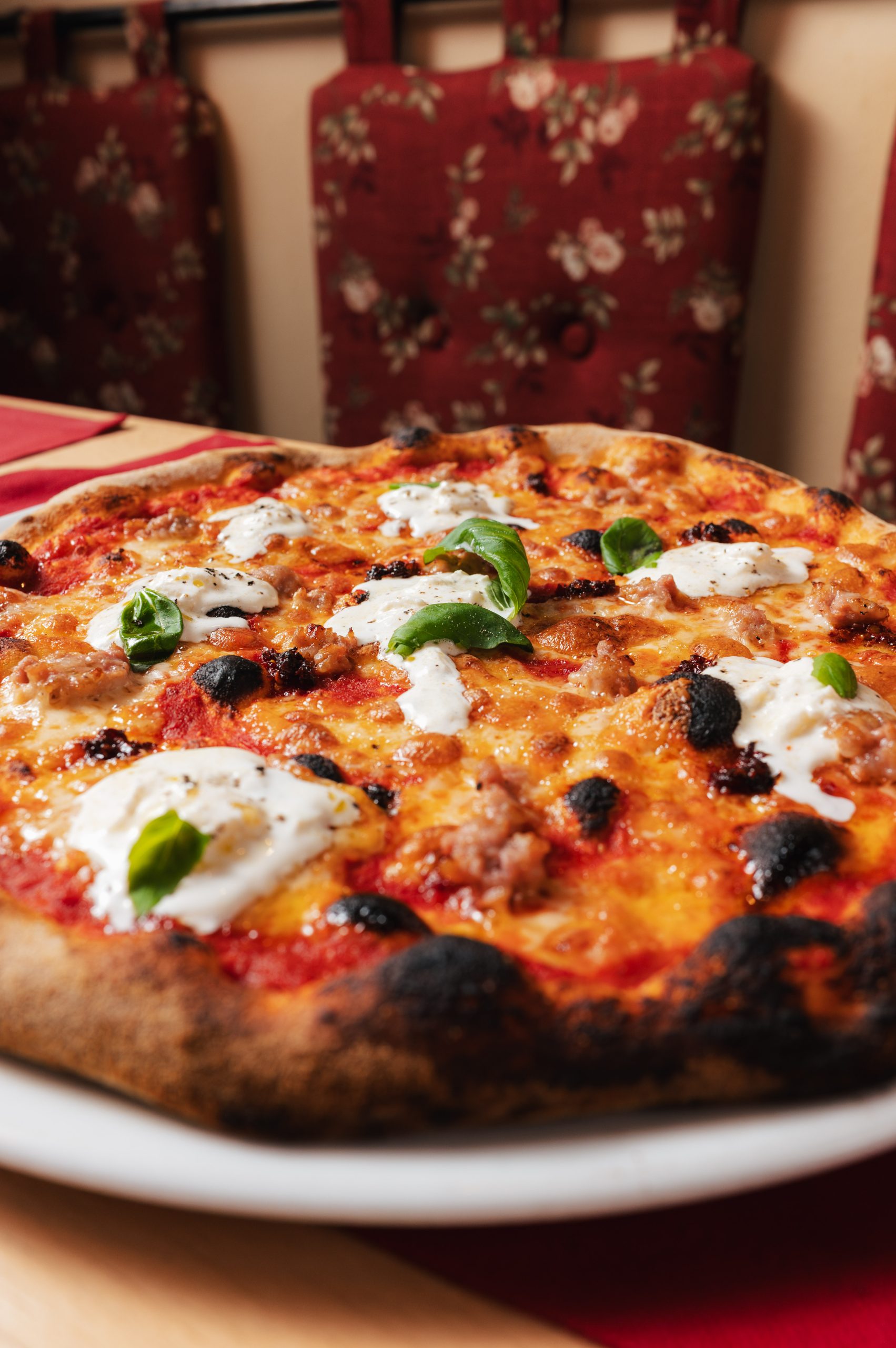 Pizza Salsiccia e nduja Trattoria Volare Zagreb