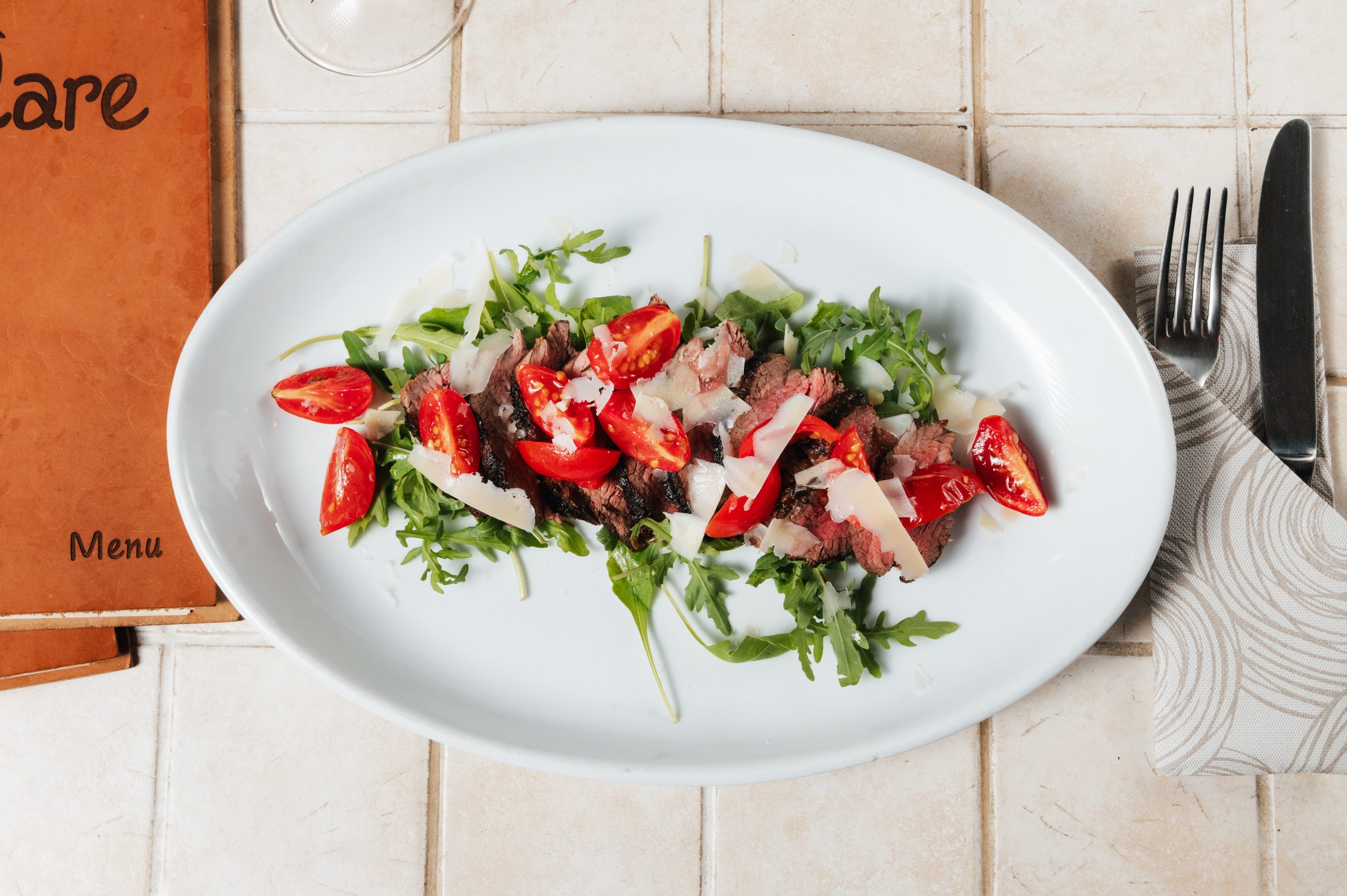 TAGLIATA DI MANZO Trattoria Volare Zagreb